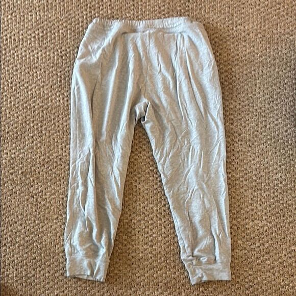 Calme by Johnny Was Gray Sweatpants Relaxed Fit Tapered - Picture 5 of 8